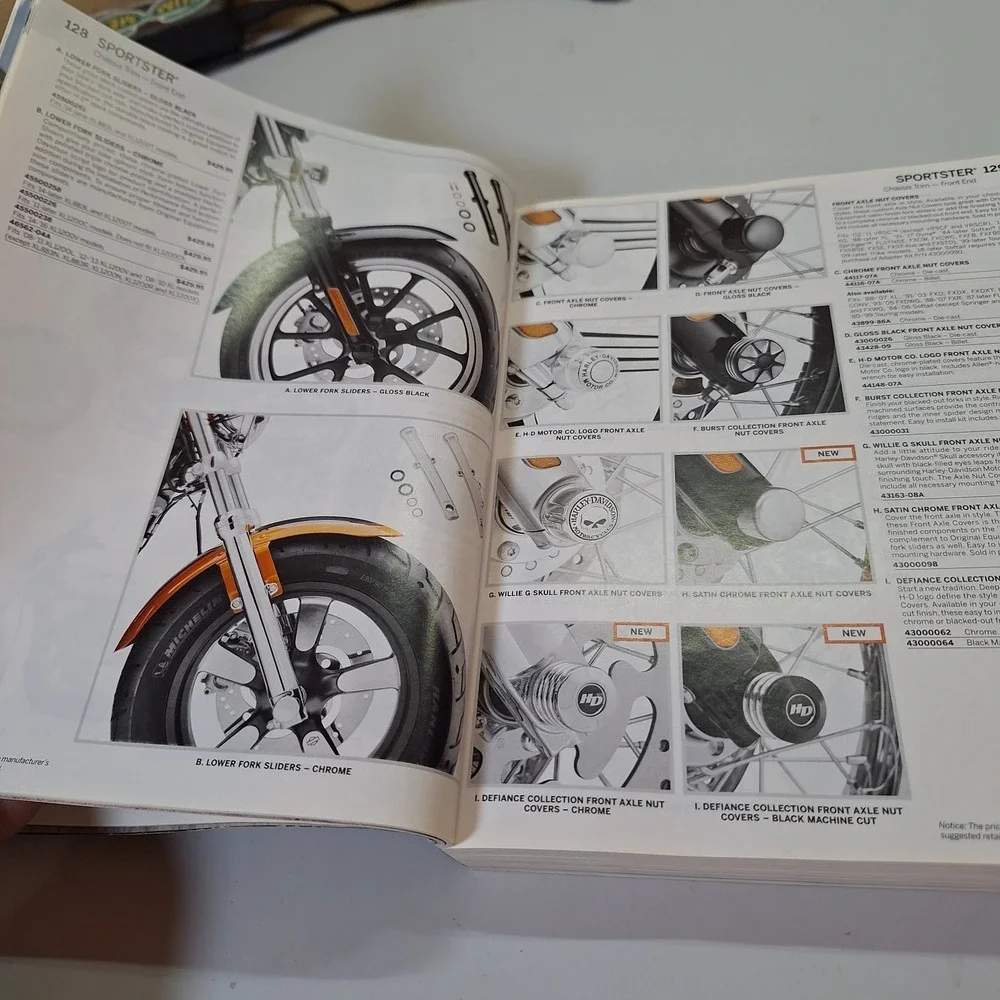 2018 Harley Davidson Genuine Motor Parts Accessories Catalog OEM Motorcycle Book